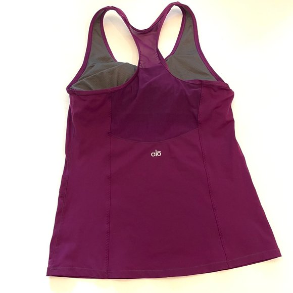 Pristine Alo Berry Bra top tank M - Picture 2 of 3